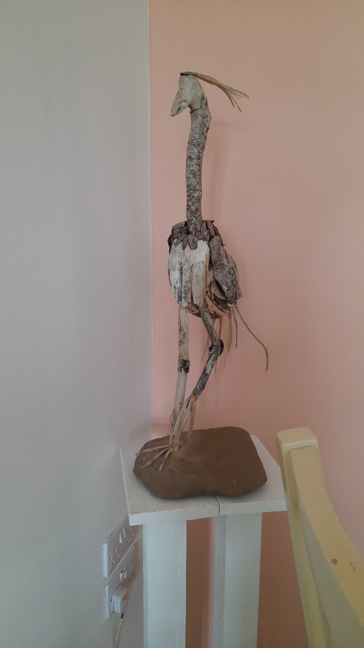 Driftwood bird