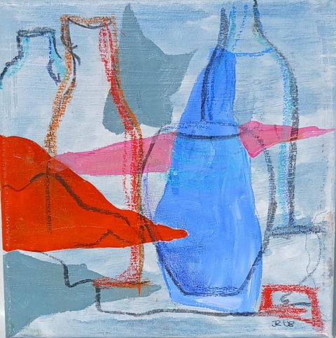 Still life with Blue Vase
