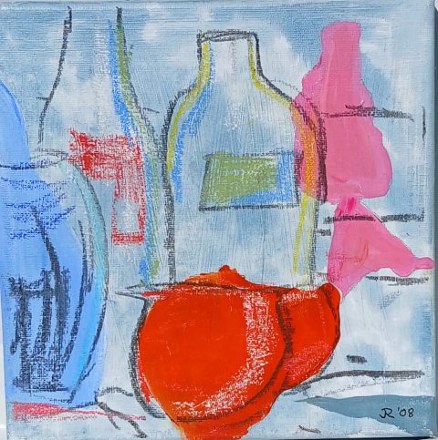 Still life with Orange jug
